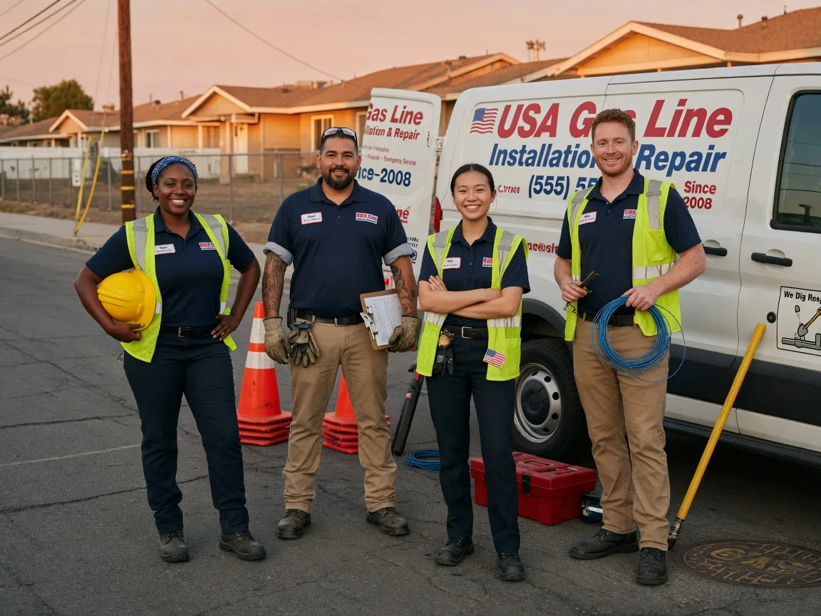 Gas Line Installation company in Julian, WV